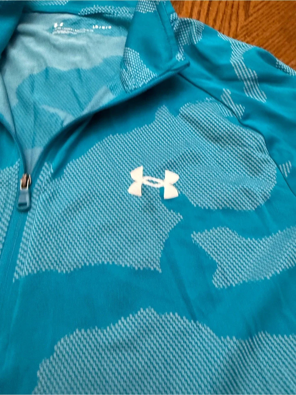 Under Armour pattern zip